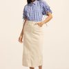 Zoe Kratzmann Bond Top-Azure Gingham Check Tops