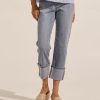 Zoe Kratzmann Journey Jean-Washed Denim Bottoms