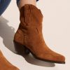 Zoe Kratzmann Fiesta Boot-Tan Suede Boots