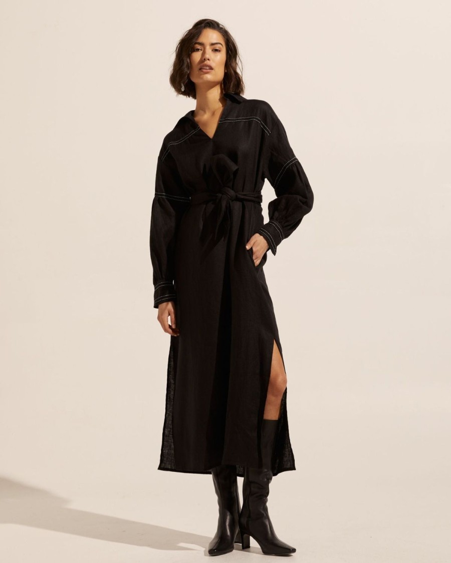 Zoe Kratzmann Beeline Dress-Black Dresses