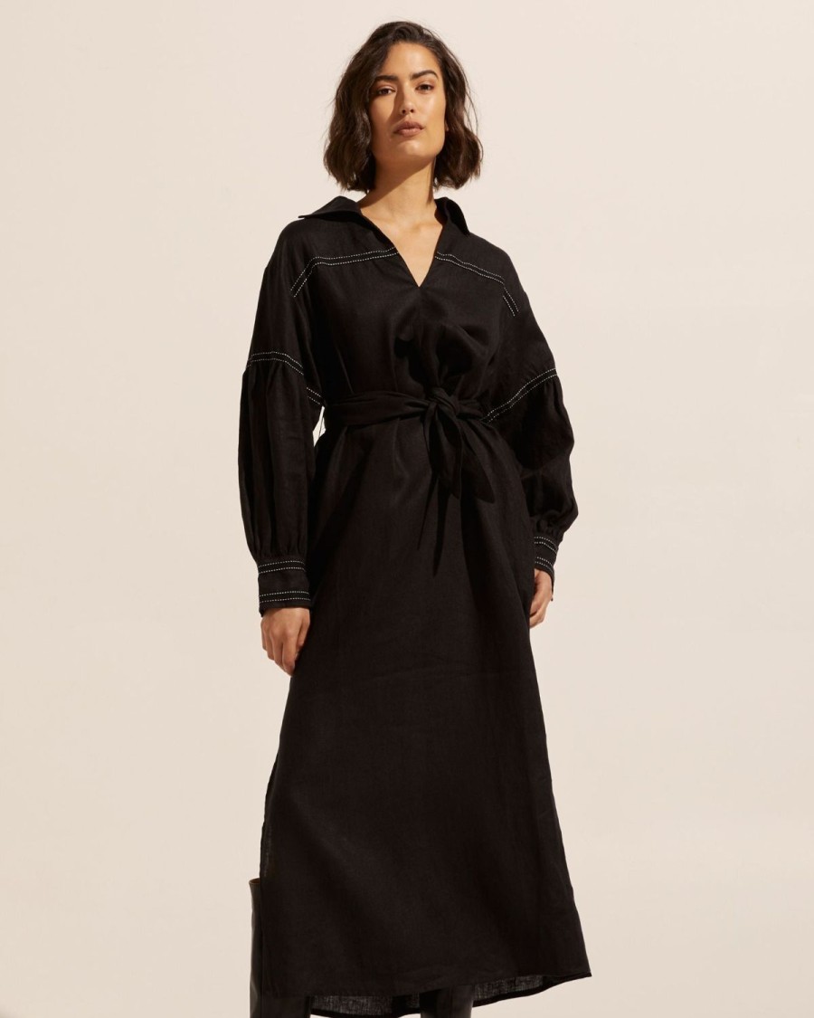 Zoe Kratzmann Beeline Dress-Black Dresses