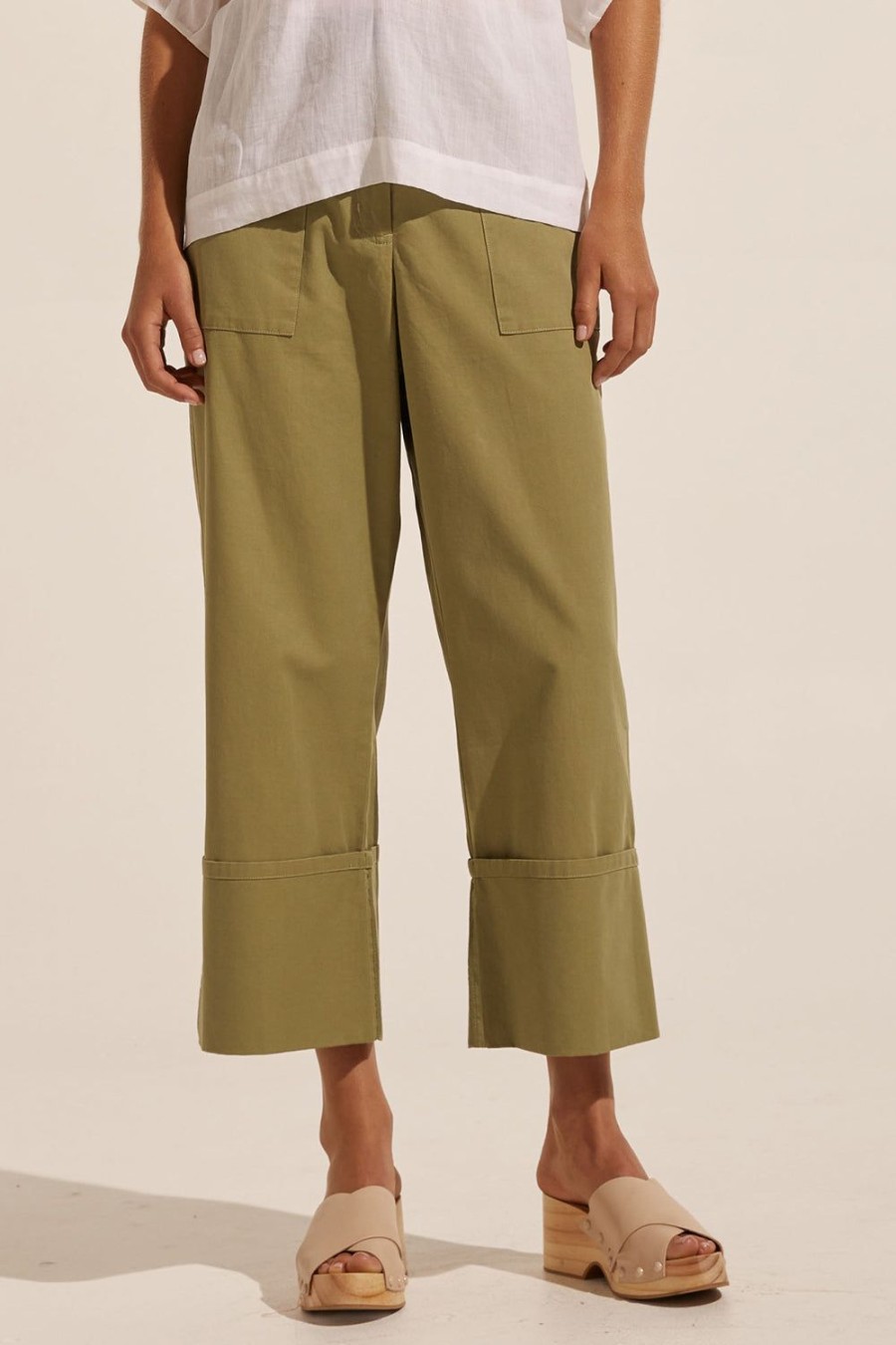 Zoe Kratzmann Collective Pant-Grass Bottoms