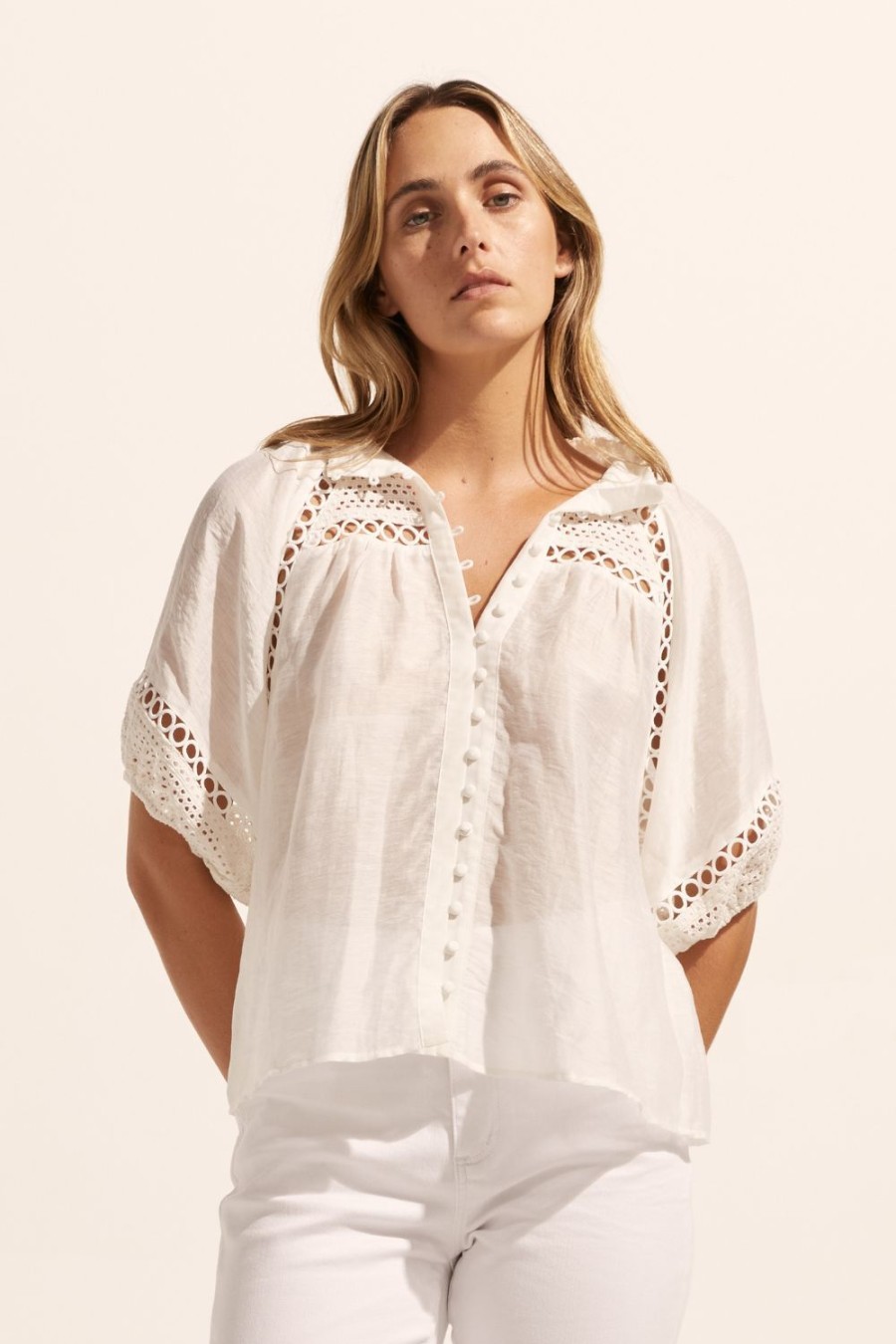 Zoe Kratzmann Roam Top-Porcelain Tops