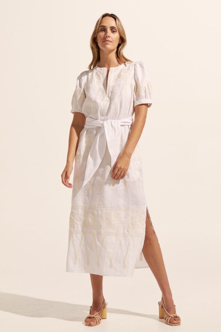 Zoe Kratzmann Unify Dress-Porcelain Embroid Dresses