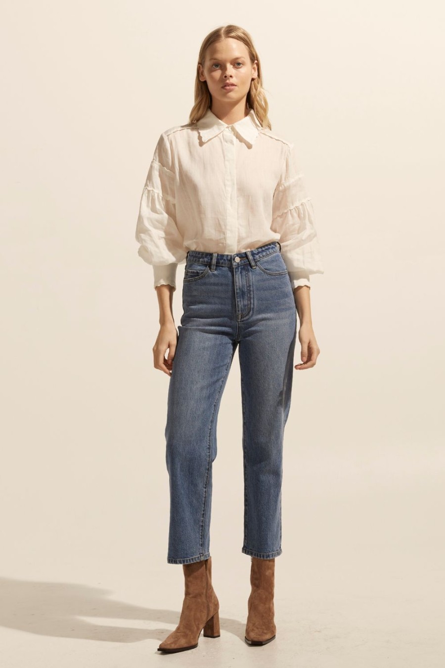 Zoe Kratzmann Dash Top-Cream Tops