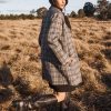 Zoe Kratzmann Transit Coat-Black Check Coats