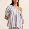 Zoe Kratzmann Nomad Top-Wide Ocean Tops