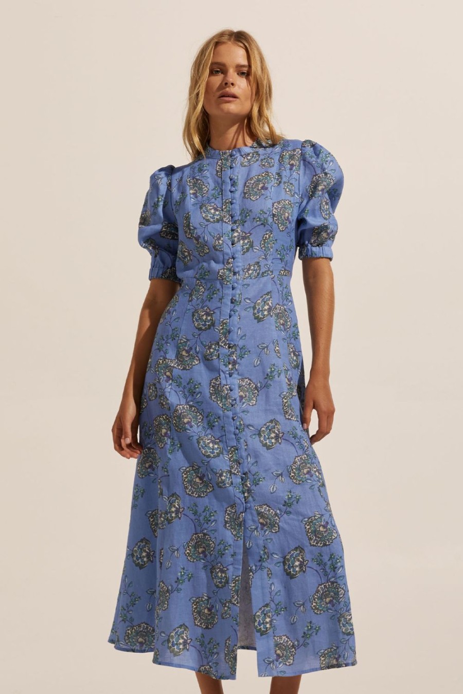 Zoe Kratzmann Impulse Dress-Azure Botanic Dresses