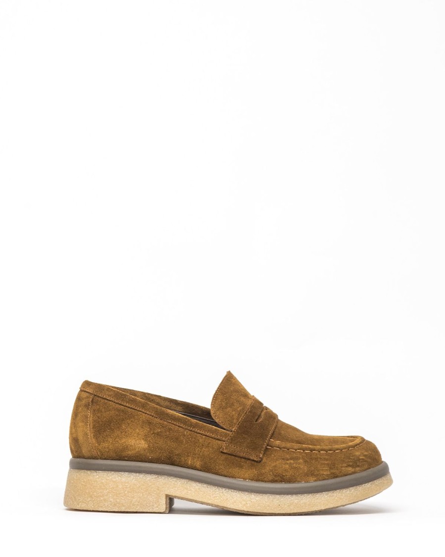 Zoe Kratzmann Lotto Loafer-Brown Suede Loafers