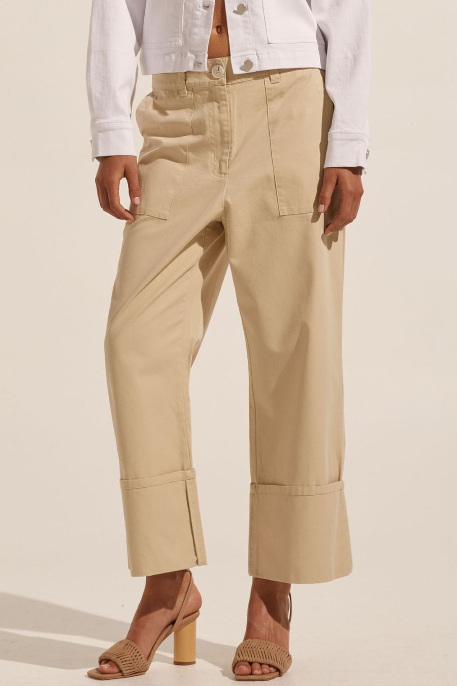 Zoe Kratzmann Collective Pant-Stone Bottoms