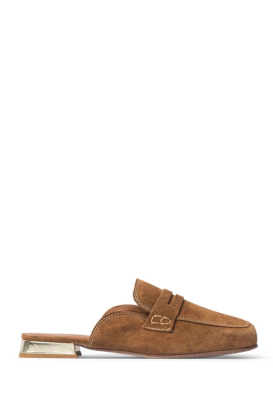 Zoe Kratzmann Unlock Loafer-Whiskey Suede Loafers