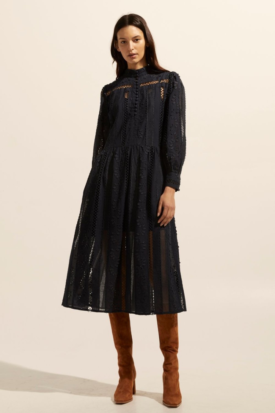 Zoe Kratzmann Gleam Dress-Indigo Dresses