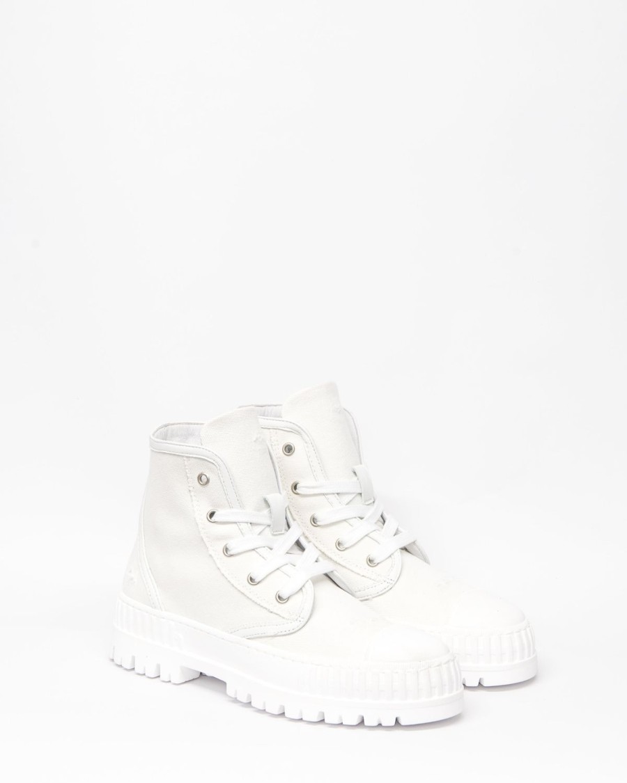 Zoe Kratzmann Exempt Sneaker-White Canvas Sneakers