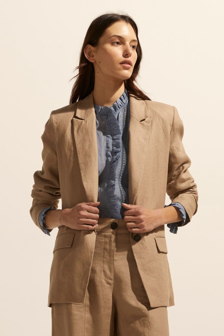 Zoe Kratzmann Extend Jacket-Stone Jackets