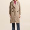 Zoe Kratzmann Pillar Coat-Stone Mini Check Coats