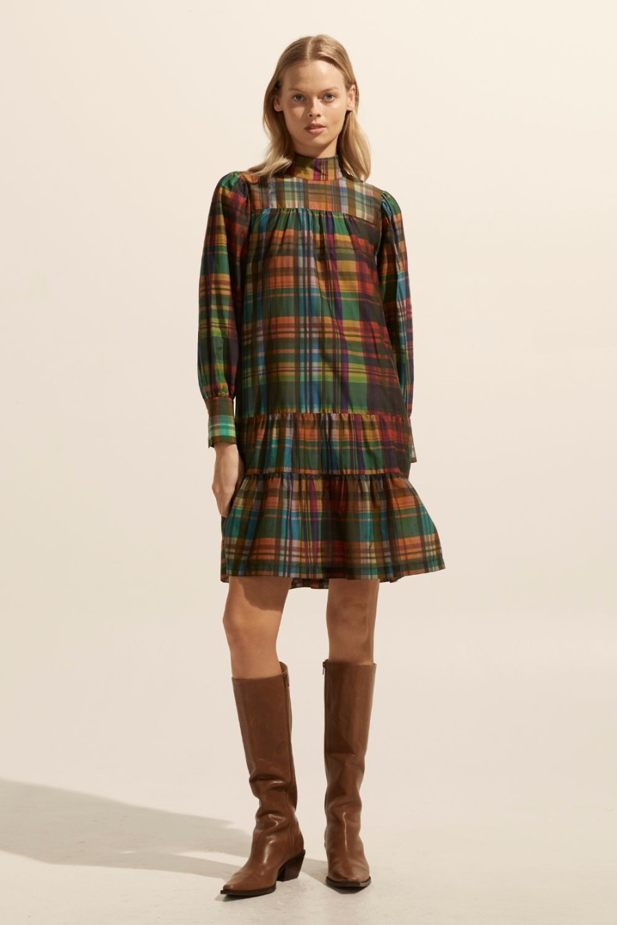 Zoe Kratzmann Confide Dress-Kaleidoscope Check Dresses