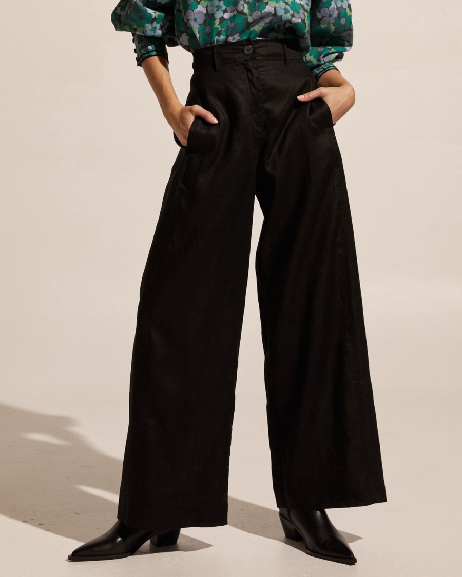 Zoe Kratzmann Licence Pant-Black Bottoms