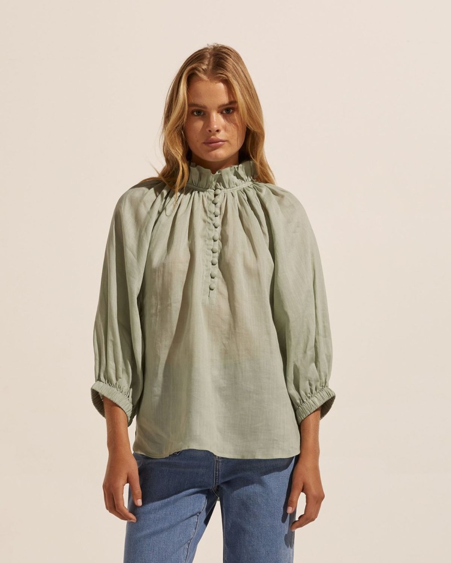 Zoe Kratzmann Siesta Top-Laurel Tops