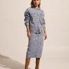 Zoe Kratzmann Element Skirt-Washed Denim Bottoms