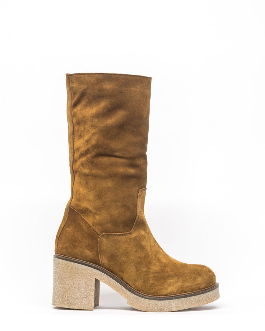 Zoe Kratzmann Need Boot-Brown Suede Boots