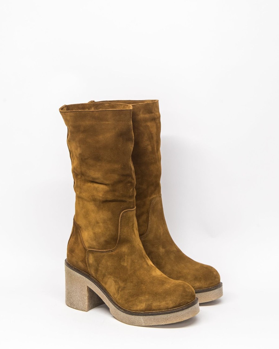 Zoe Kratzmann Need Boot-Brown Suede Boots