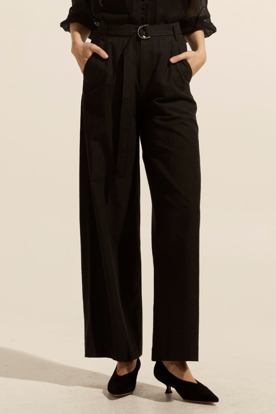 Zoe Kratzmann Scenic Pant-Black Bottoms