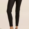 Zoe Kratzmann Contest Pant-Black Coated Bottoms