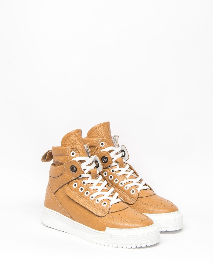 Zoe Kratzmann Vibe Sneaker-Tan Leather Sneakers