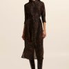 Zoe Kratzmann Pinpoint Dress-Choc Frond Dresses