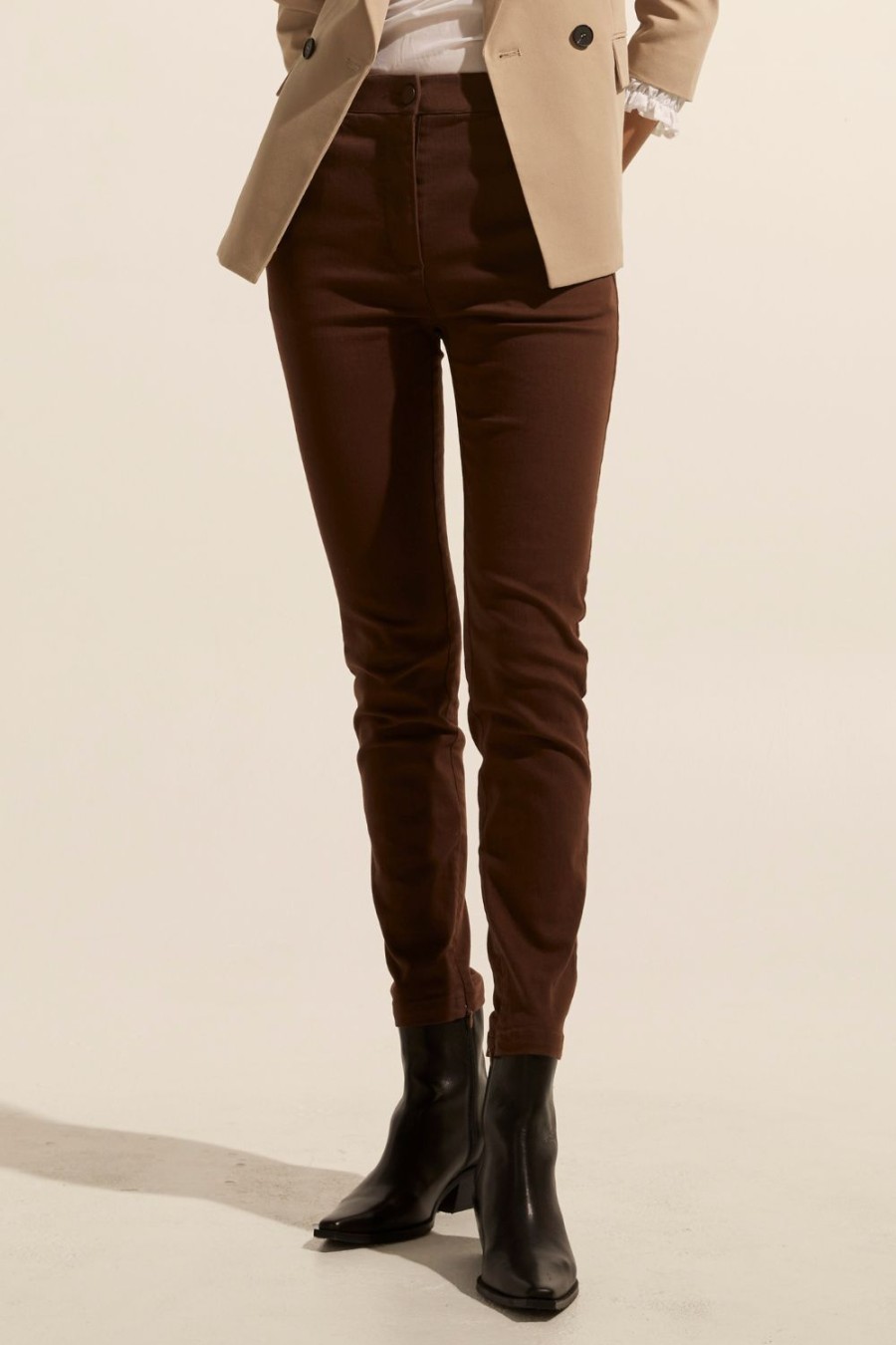 Zoe Kratzmann Source Pant-Chocolate Bottoms