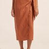 Zoe Kratzmann Overflow Skirt-Ginger Bottoms